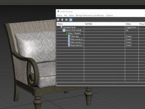 glen cove chair 3Dモデル