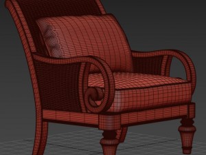 glen cove chair 3Dモデル