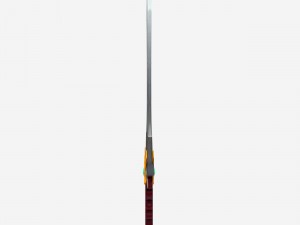 low poly sword Modelo 3D