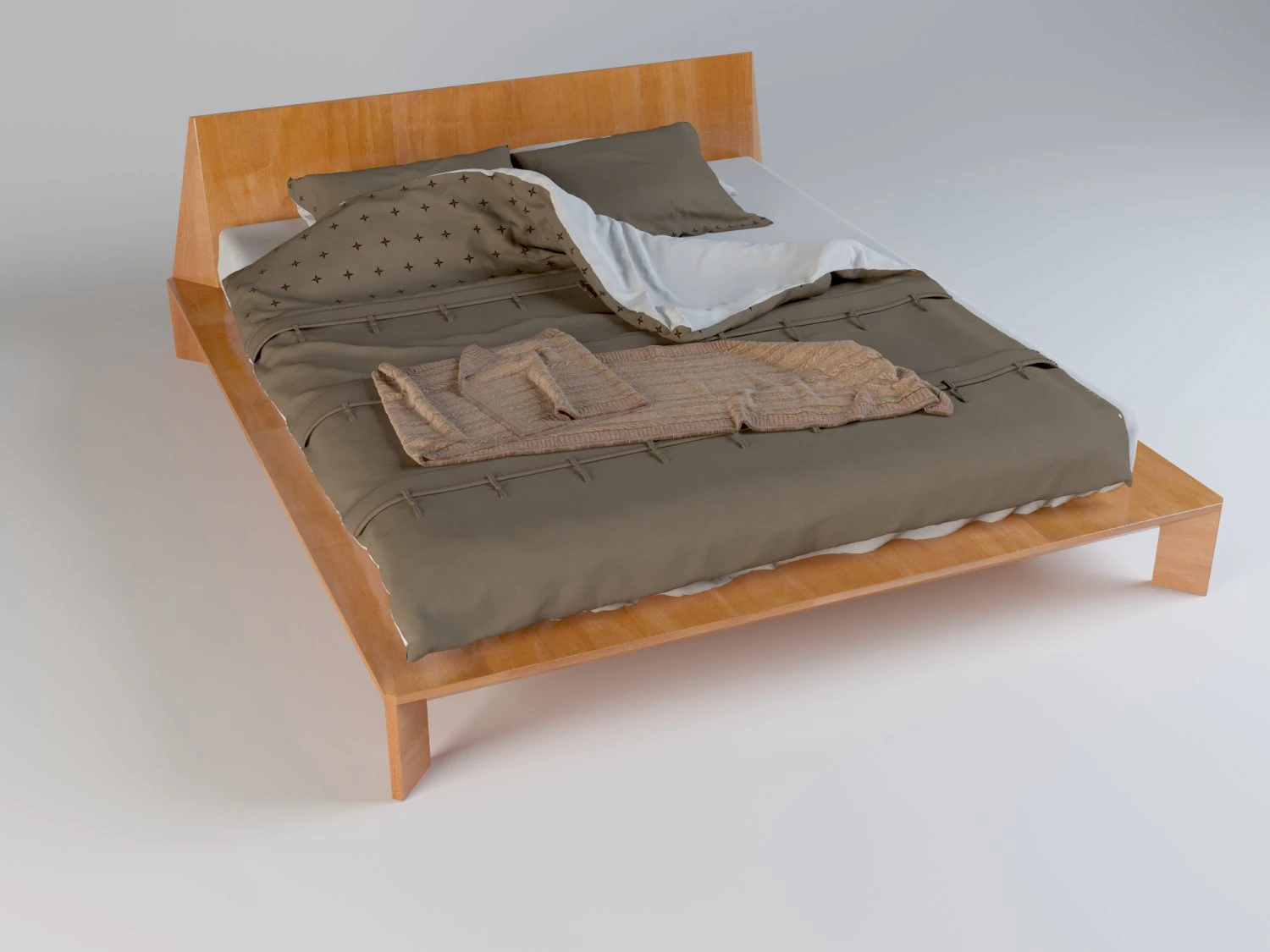 bedclothes 3D Model .c4d .max .obj .3ds .fbx .stl .blend 