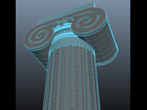 greekcolumn 3D Модель