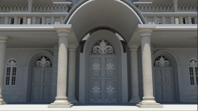 column 3D Model .c4d .max .obj .3ds .fbx .stl .blend 