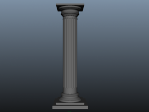 column 3D Model