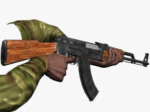 fps hands rigged 3D 模型