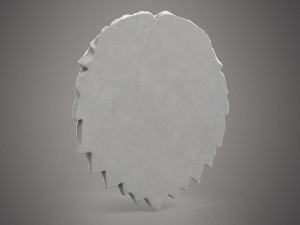 Lion head sculpture Modello 3D
