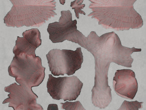 Eagle statue 3D 模型
