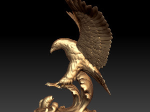 Eagle model 3D 프린트 모델