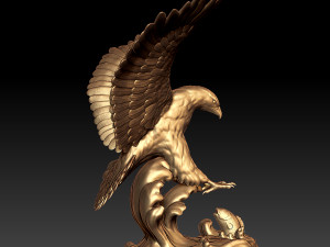 Eagle model 3D 프린트 모델