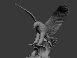 Eagle model 3D 프린트 모델