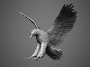Escultura del águila Modelo de impresión 3D