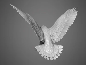 Eagle scupture 3D Print Model