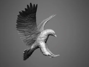 Eagle scupture 3D Print Model