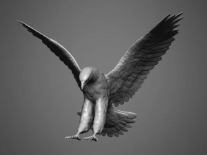 Eagle scupture 3D Print Model
