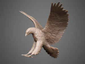 Eagle scupture 3D Print Model