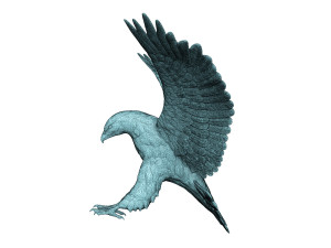 Eagle scupture 3D Print Model