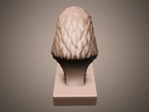 Eagle head sculpture 3D Print Model
