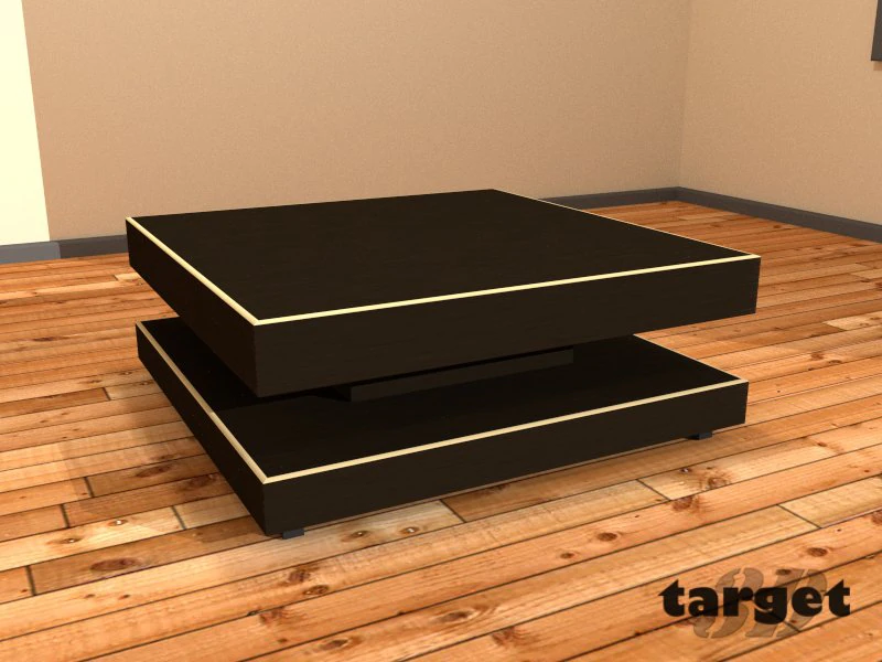 coffeetable001target3d 3D Model .c4d .max .obj .3ds .fbx .stl .blend 