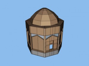 Malek ancient building 3D-Modell