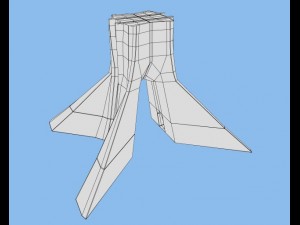 Azadi Tower 3D 모델