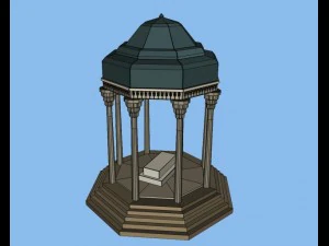 Hafez tomb 3D Model