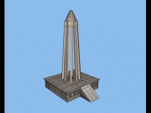 Boo ali tomb 3D Model