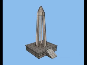 Boo ali tomb 3D Model