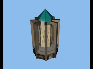Baba taher tomb Modèle 3D