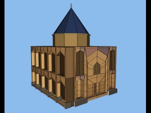 Baba roknedin tomb Modelo 3D