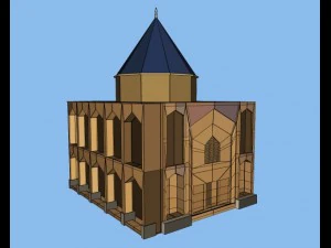 Baba roknedin tomb 3D Model