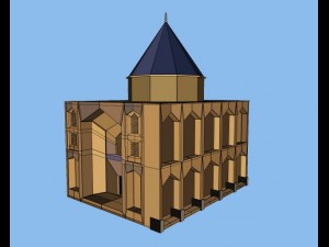 Baba roknedin tomb Modelo 3D