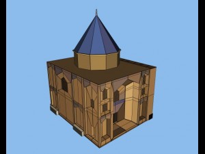 Baba roknedin tomb Modelo 3D