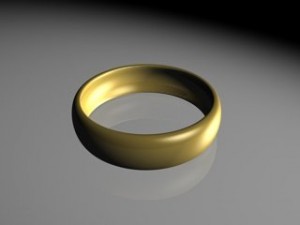 wedding ring 3D Model