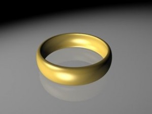 wedding ring 3D Model