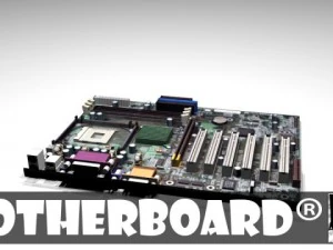 Motherboard-Computer-Desktop 3D Modell