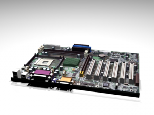 motherboard computer desktop 3Dモデル