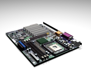 motherboard computer desktop 3Dモデル