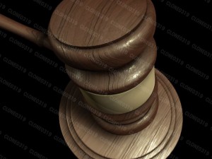 law gavel 3Dモデル