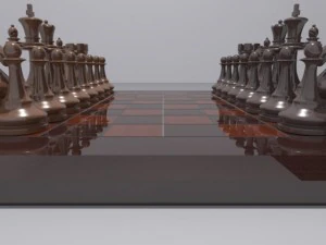 chess set 3D Model