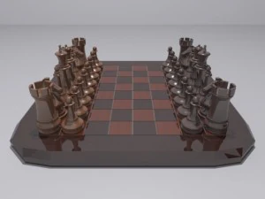 chess set 3D Model