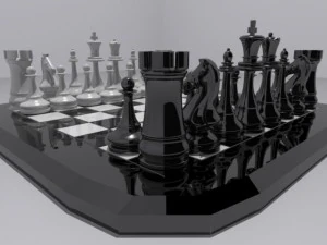 chess set 3D Model