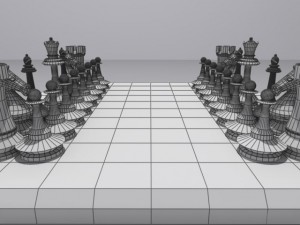 chess set 3D Model