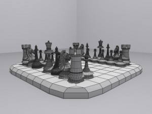 chess set 3D Model