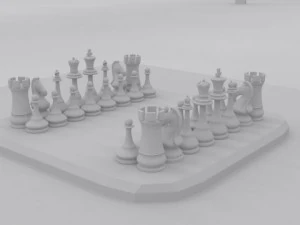 chess set 3D Model