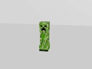 creeper minecraft Model 3D
