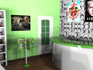 cd shop 3D-Modell