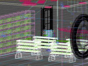 cd shop 3D-Modell