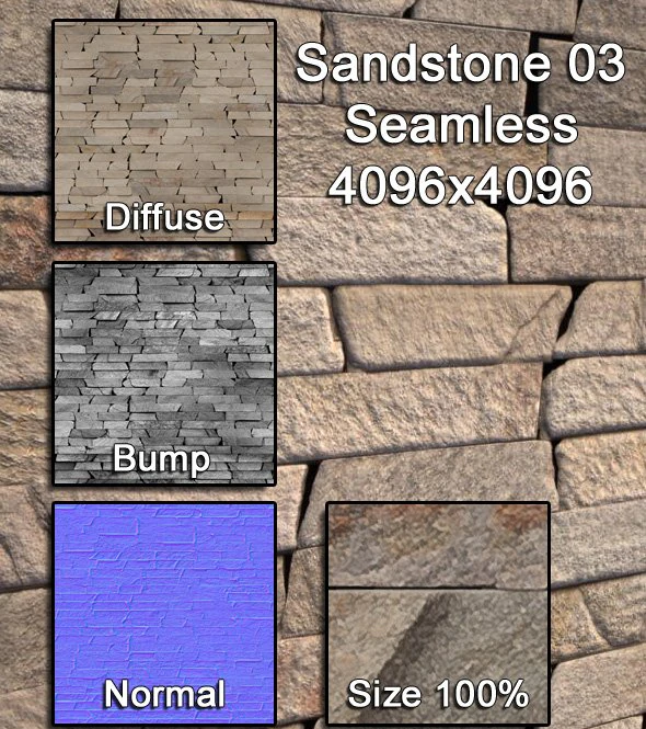 sandstone 03 CG Textures .c4d .max .obj .3ds .fbx .stl .blend 