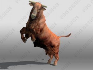 bull Modelo 3D