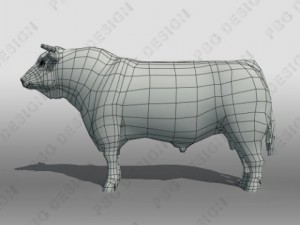 bull Modelo 3D