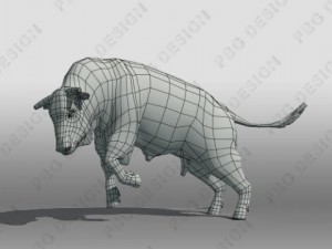 bull Modelo 3D
